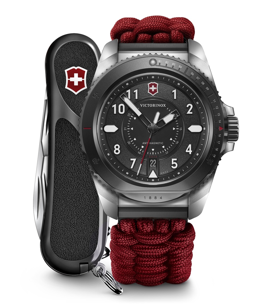 Victorinox Journey LIMITED EDITION in speciale verpakking met Victorinox mes en extra zwarte rubberen band